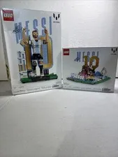 LEGO Editions Lionel Messi Soccer Legend 43015 and 43011 sets