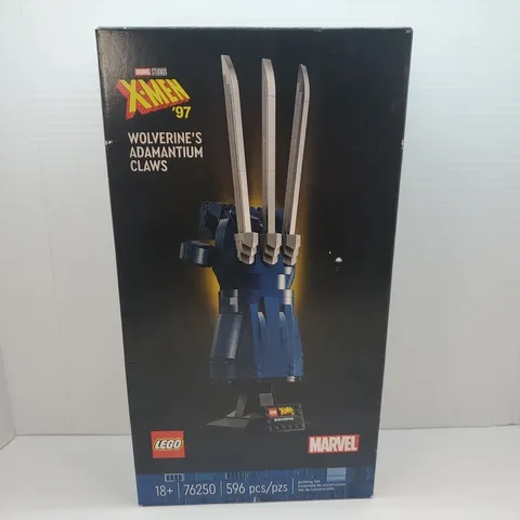 Box ONLY Lego Marvel 76250 Wolverine's Claws *Read No Legos*