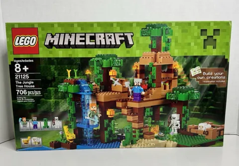 LEGO Minecraft 21125: The Jungle Tree House NEW SEALED