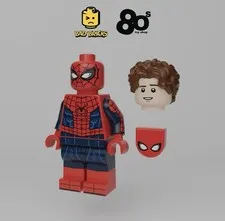 LEGO Marvel 80s Toyshop Bad Brick Custom New Arachnid Spider-Man Minifigure NEW