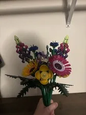 USED LEGO Wildflower Bouquet - NO Box ALL Pieces Included #10313
