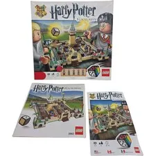 LEGO Harry Potter Hogwarts 3862 w/ Original Box and Instructions Incomplete