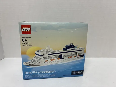 LEGO Promotional: Msc Cruises (40318) Box Wear Sealed Brand New See