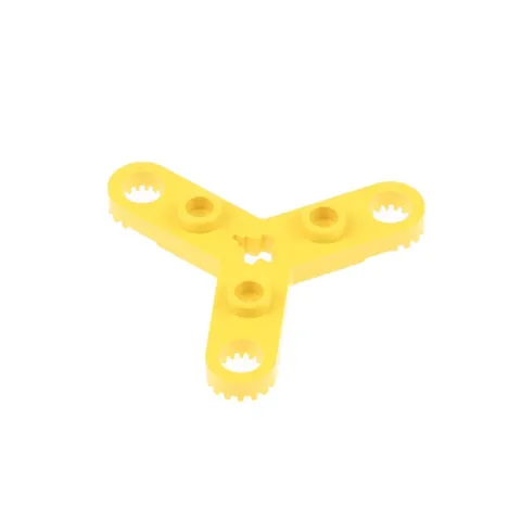 1x LEGO Technic Propeller 4x4 Yellow 3-Blade Gear Rim Rotor 271274 2712
