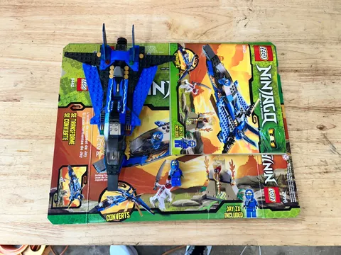 LEGO NINJAGO 9442 Jay's Storm Fighter Set 242 pcs Rise of the Snakes
