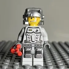 Lego Rex Minifigure 8188 pm024 Power Miners CMF Lot Rare Retired HTF Vintage 3D