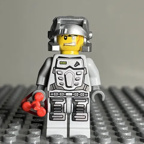 Lego Rex Minifigure 8188 pm024 Power Miners CMF Lot Rare Retired HTF Vintage 3D