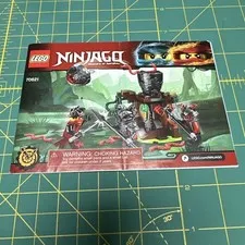 Lego Ninjago The Vermillion Attack 70621 Instructions Manual Booklet Only