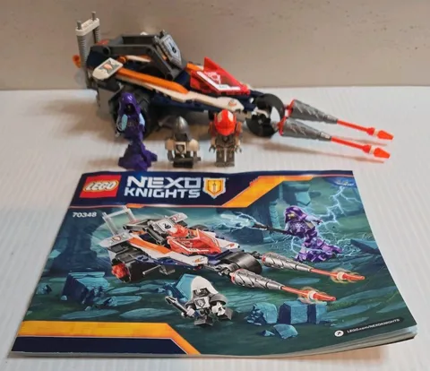 Lego 70348 Nexo Knights: Lance's Twin Jouster Complete With Instructions 