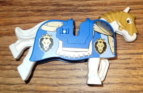  Lego Saddlecloth with Horse 70404 King's Castle Knights Castle - SB1