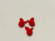 Lego 33051 Apples Red Replacement Add-on Pieces Parts Lot of 3