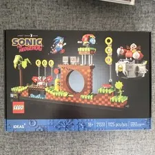 LEGO Ideas Sonic the Hedgehog Green Hill Zone 21331 Complete Set 1125 Pieces
