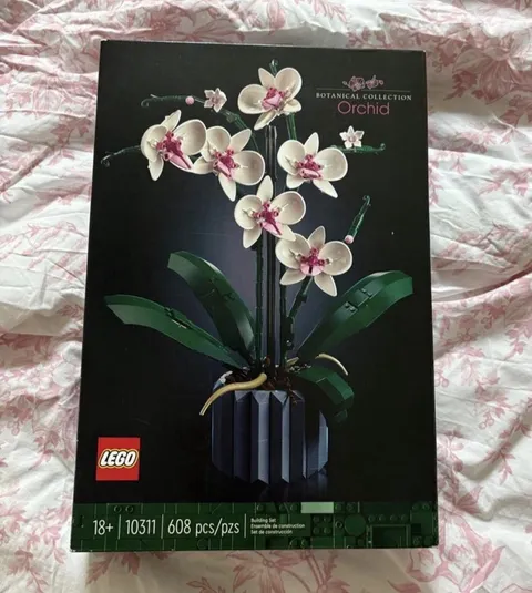 LEGO Botanical Collection Orchid 10311 Icons Set 608 pcs Ages 18+