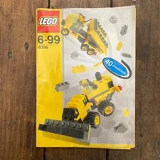 Lego Creator Micro Wheels 4096 6-99 Instruction Booklet 