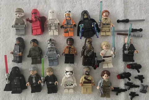 star wars lego miniatures lot Mini Figs Figures