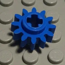 Lego Technic Gear 12 Teeth Blue 2 Pieces