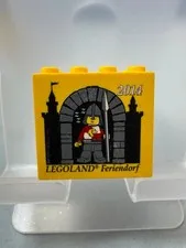 LEGO collector's brick special brick 2x4x3 yellow Legoland holiday village 2014