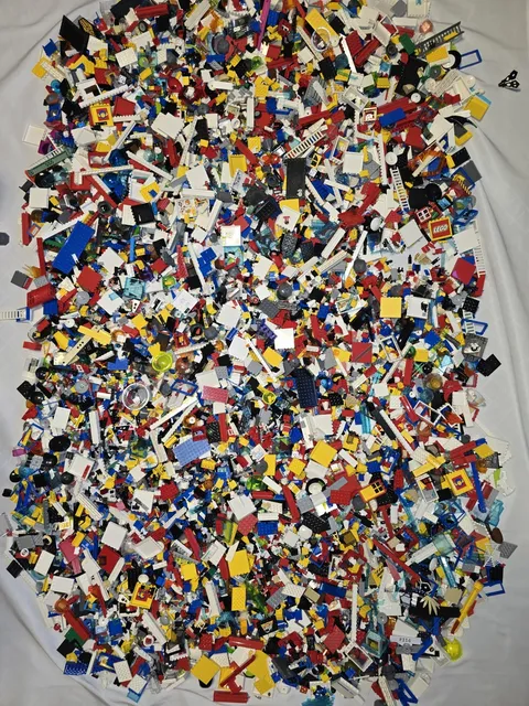 Lego Bundle 12 Kg Kilo Mega Collection Box Minecraft Star Wars Basic City #114