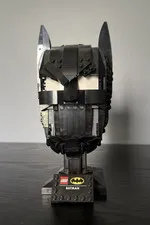 LEGO 76182 Batman Cowl DC Batman 410pc, Display Stand Included