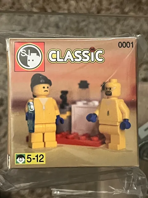 LEGO Breaking Bad SJ Bricks Pad Printed Custom 100% Real LEGO Parts