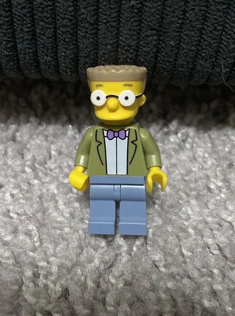 LEGO The Simpsons Series Waylon Smithers Minifigure (Excellent Condition)