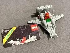 Vintage LEGO 6861 Legoland Space X 1 Patrol Craft Complete W/ Manual