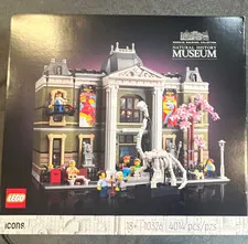 LEGO Icons Natural History Museum 10326 Complete Set 4014 pcs 18+