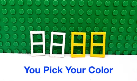 LEGO  Window 1x2x2 Pane "You Pick Your Color and Qty" NEW