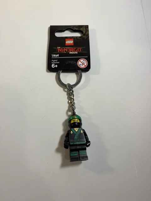 Lego Ninjago Masters of Spinjitzu - Lloyd Keychain 853698 Rare