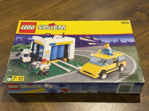 Lego System 1255 Shell Car Wash Promotional Set New In Sealed Box 1999