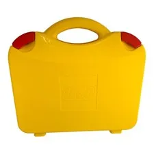 Lego Carrying Case Brief Case Storage Container with Moveable Dividers