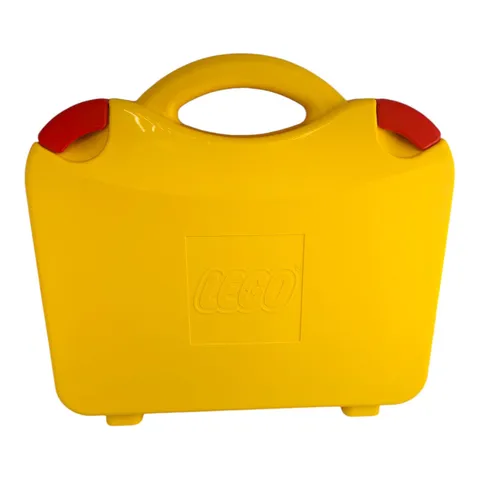 Lego Carrying Case Brief Case Storage Container with Moveable Dividers