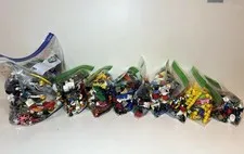 LEGO Bulk Lot Minifigures, Minifigure  Parts, & Accessories (Over 5 pounds)