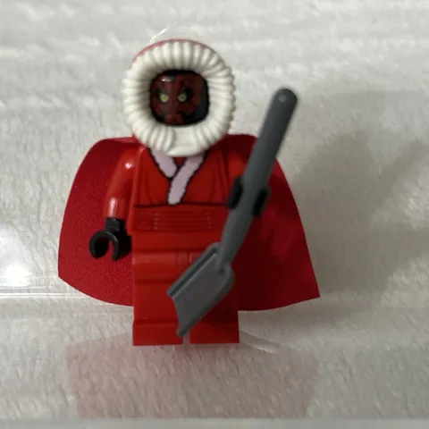 LEGO Santa Darth Maul Minifigure -  Star Wars Christmas Advent Calendar RARE