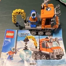 LEGO City Arctic Ice Crawler 60033 Complete Set 113 pcs w/ Manual No Box