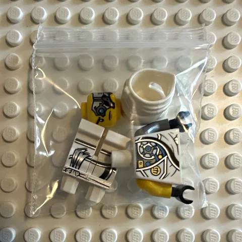 Tournament of Elements Battle Damaged Zane (No Cracks) LEGO NINJAGO