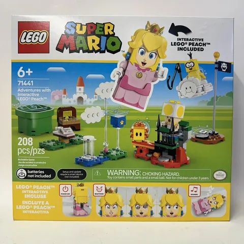 Lego #71441 - Super Mario - Adventures with Interactive LEGO Peach - Unopen Box