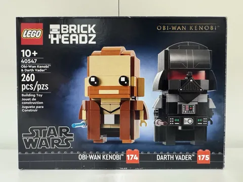 LEGO BrickHeadz Star Wars Obi-Wan Kenobi & Darth Vader 40547 260 pcs Box 10+