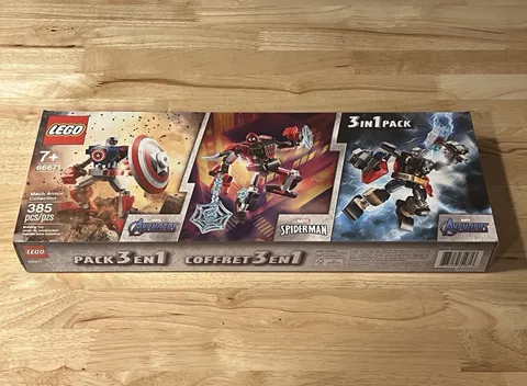 LEGO Marvel Super Heroes: Mech Armor Collection Costco 3-in-1 Pack (66671), NISB