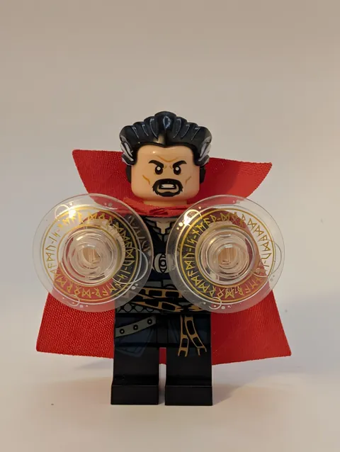 Doctor Strange Genuine LEGO Minifigure SH0296 Marvel 76060 Runes Retired