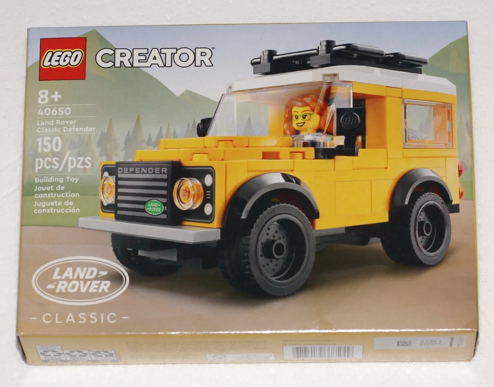 LEGO Creator 40650 Land Rover Classic Defender New in Unopened Box