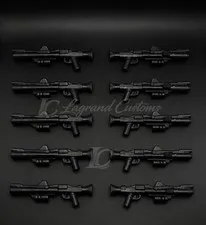 LEGO Star Wars clone Trooper Dc15 Rifles Blasters Guns Lot Of 10