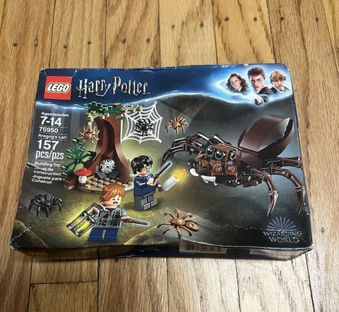 Lego 75950 Harry Potter 157 Piece Set Aragog’s Lair Discontinued Retired Spider