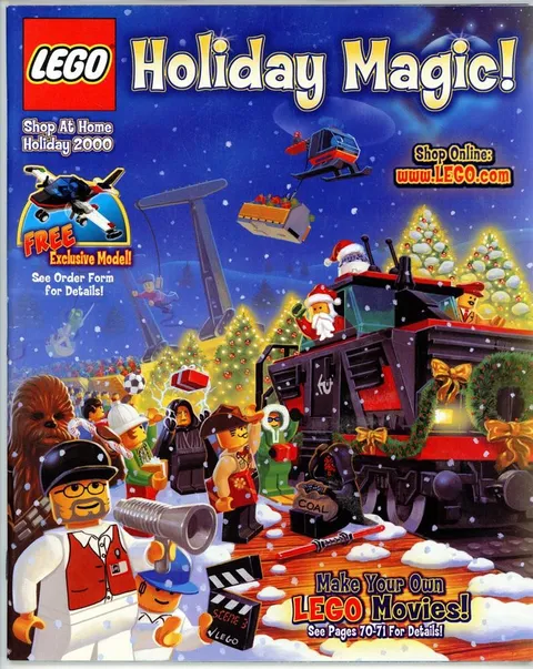 Lego Shop-At-Home Holiday Magic! 2000 Catalog Belville Star Wars Mickey Mouse