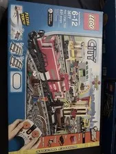 LEGO 3677 City Red Cargo Train New in Factory Sealed Box Retired Set
