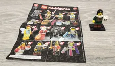 Lego col08-14 col126 Thespian Actor With Skull Series 8 Minifigure Complete