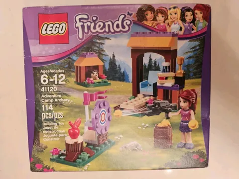 LEGO 41120 FRIENDS Adventure Camp Archery 114 Pieces 1 Figure New Sealed Retired