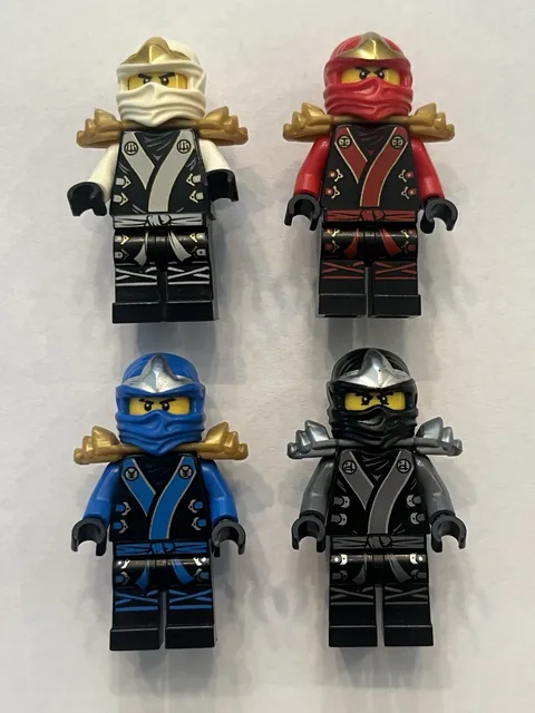 LEGO Ninjago Final Battle Kimono Minifigure Lot Kai Cole Jay Zane