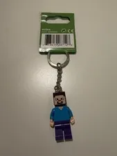 LEGO Minecraft Steve 853818 Minifigure Keychain New with Tag