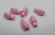 LEGO Lot of 6 Pink Tulips Flowers Plants Minifig Q7